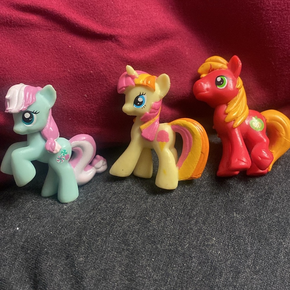 My Little Pony mini trio  min fig ponies horses